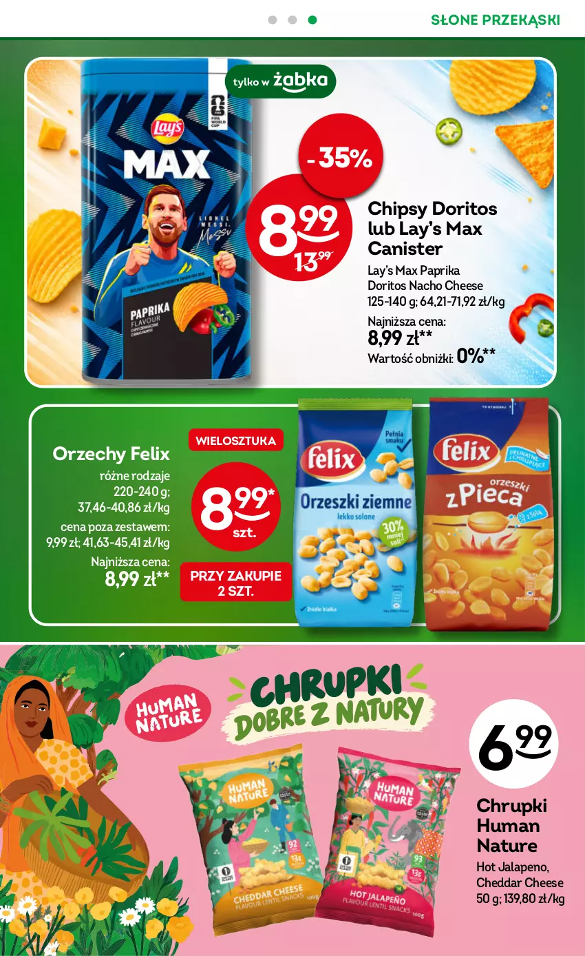 Gazetka promocyjna Żabka - gazetka-promocyjna-39-40-2026 - ważna 23.09 do 06.10.2026 - strona 27 - produkty: Cheddar, Chipsy, Chrupki, Felix, Lay’s