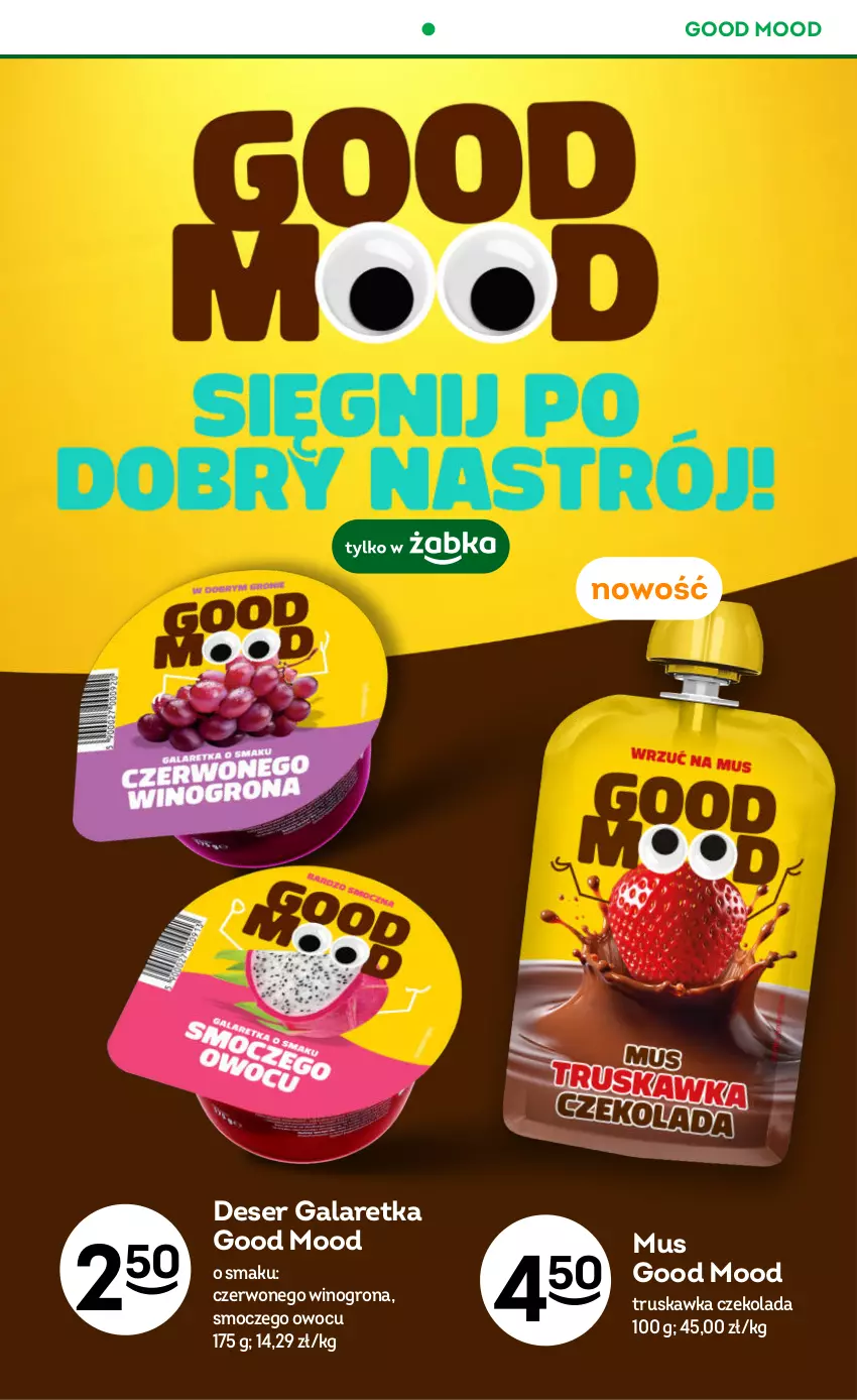 Gazetka promocyjna Żabka - gazetka-promocyjna-39-40-2026 - ważna 23.09 do 06.10.2026 - strona 32 - produkty: Czekolada, Deser, Gala, Galaretka, Mus, Ser, Wino, Winogrona