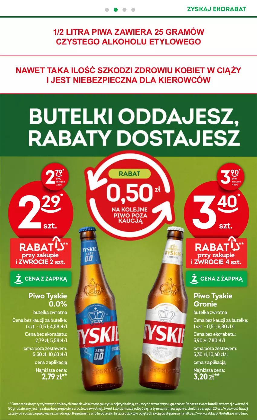 Gazetka promocyjna Żabka - gazetka-promocyjna-39-40-2026 - ważna 23.09 do 06.10.2026 - strona 35 - produkty: Gra, Mus, Olej, Piec, Piwa, Piwo, Sok, Tyskie