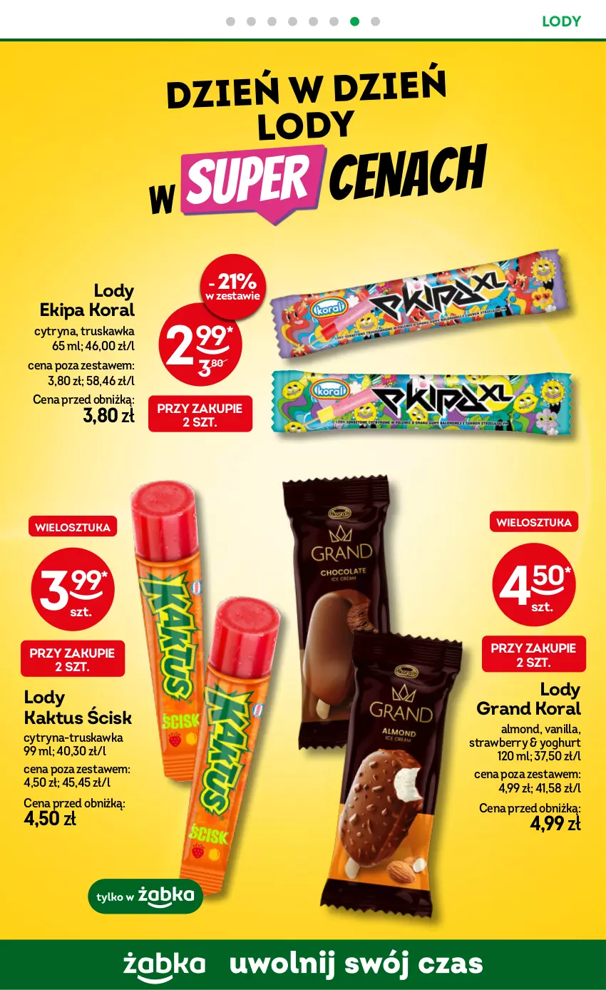 Gazetka promocyjna Żabka - gazetka-promocyjna-39-40-2026 - ważna 23.09 do 06.10.2026 - strona 54 - produkty: Gra, Kaktus, Lody