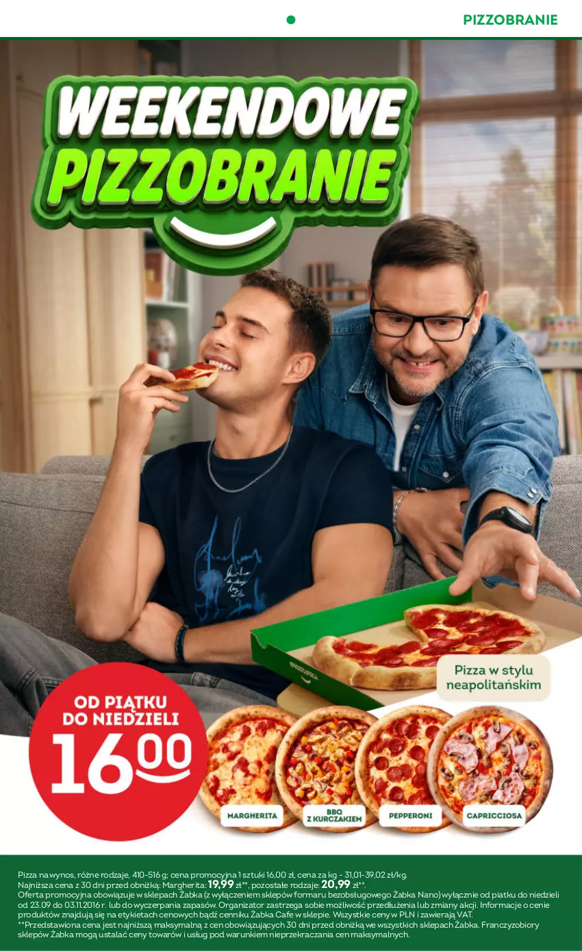 Gazetka promocyjna Żabka - gazetka-promocyjna-39-40-2026 - ważna 23.09 do 06.10.2026 - strona 6 - produkty: Pizza