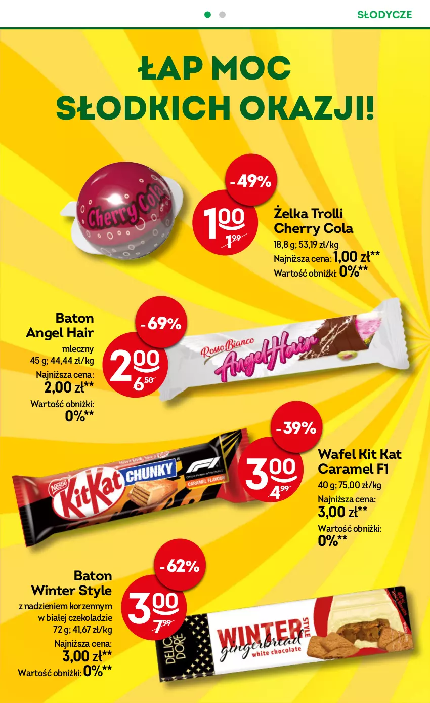 Gazetka promocyjna Żabka - gazetka-promocyjna-39-40-2026 - ważna 23.09 do 06.10.2026 - strona 62 - produkty: Baton, Kit Kat