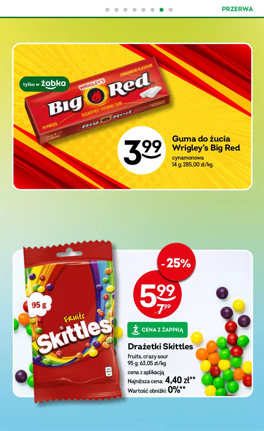 Gazetka promocyjna Żabka - gazetka-promocyjna-39-40-2026 - ważna 23.09 do 06.10.2026 - strona 70 - produkty: Guma do żucia