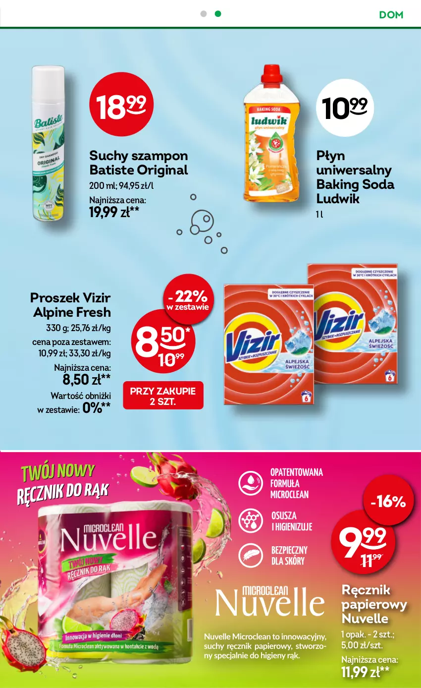 Gazetka promocyjna Żabka - gazetka-promocyjna-39-40-2026 - ważna 23.09 do 06.10.2026 - strona 81 - produkty: Batiste, Gin, Ludwik, Papier, Ręcznik, Suchy szampon, Szampon, Vizir
