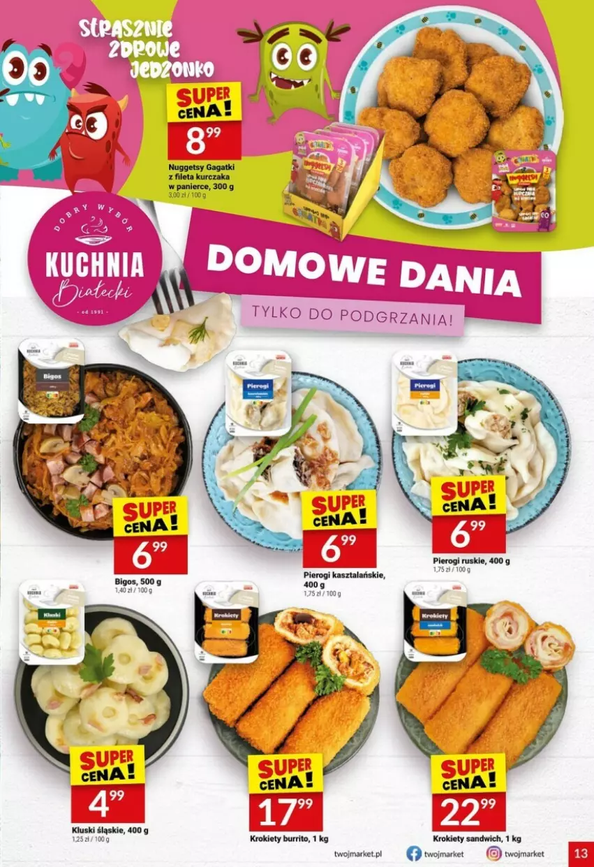 Gazetka promocyjna Twoj Market - ważna 18.10 do 24.10.2023 - strona 5 - produkty: Krokiety