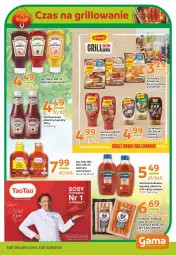 Gazetka promocyjna Gama - Gazetka Gama - Gazetka - ważna od 12.05 do 12.05.2023 - strona 5 - produkty: Piec, Ketchup, Sos, Winiary, Kiełbaski białe, Grill, Heinz