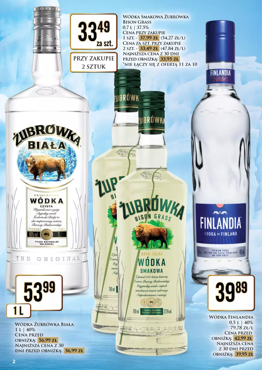 Gazetka promocyjna Dino - Oferta alkoholowa - ważna 30.10 do 31.10.2026 - strona 2 - produkty: Finlandia, Gin, Gra, Pur, Wódka