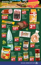 Gazetka promocyjna Aldi - Pełen katalog od 3.07 - Gazetka - ważna od 08.07 do 08.07.2023 - strona 19 - produkty: Ketchup, Makaron, Ciastka, Ser, Kindziuk, Kiełbasa szynkowa, Kawa, Sękacz, Woda mineralna, Ser pleśniowy, Woda, Kiełbasa