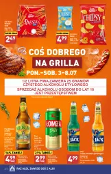 Gazetka promocyjna Aldi - Pełen katalog od 3.07 - Gazetka - ważna od 08.07 do 08.07.2023 - strona 20 - produkty: Piwa, Piwo, Gin, Gra, Chipsy, Grill, Captain Jack