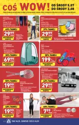 Gazetka promocyjna Aldi - Pełen katalog od 3.07 - Gazetka - ważna od 08.07 do 08.07.2023 - strona 30 - produkty: Namiot, Ociekacz, Szczypce, Fa