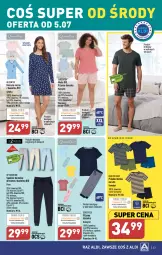 Gazetka promocyjna Aldi - Pełen katalog od 3.07 - Gazetka - ważna od 08.07 do 08.07.2023 - strona 33 - produkty: Koszula nocna, Kosz, Koszula, Dres, Wełna, Moda, Spodnie, Piżama, Queentex, Fa