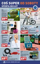 Gazetka promocyjna Aldi - Pełen katalog od 3.07 - Gazetka - ważna od 08.07 do 08.07.2023 - strona 36 - produkty: Top, Por, Noż, Gin, Gry, Rama, Stojak, Tran, Rower, Rolki, Sport, Wózek, Wózek transportowy, Bateria, Dzieci, Pokrowiec, Rowerek