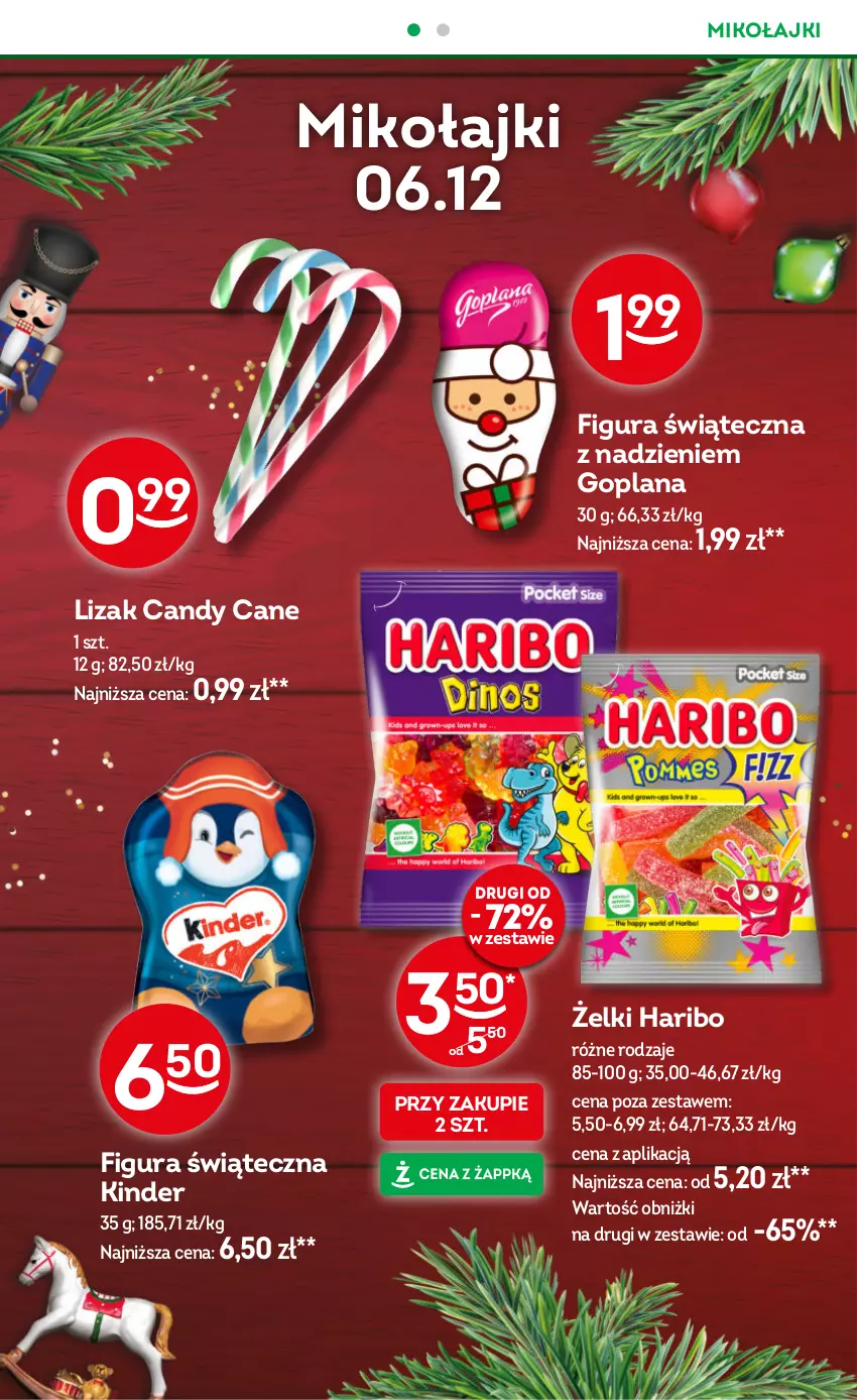 Gazetka promocyjna Żabka - ważna 20.11 do 03.12.2024 - strona 12 - produkty: Candy, Goplana, Haribo, Kinder, LANA