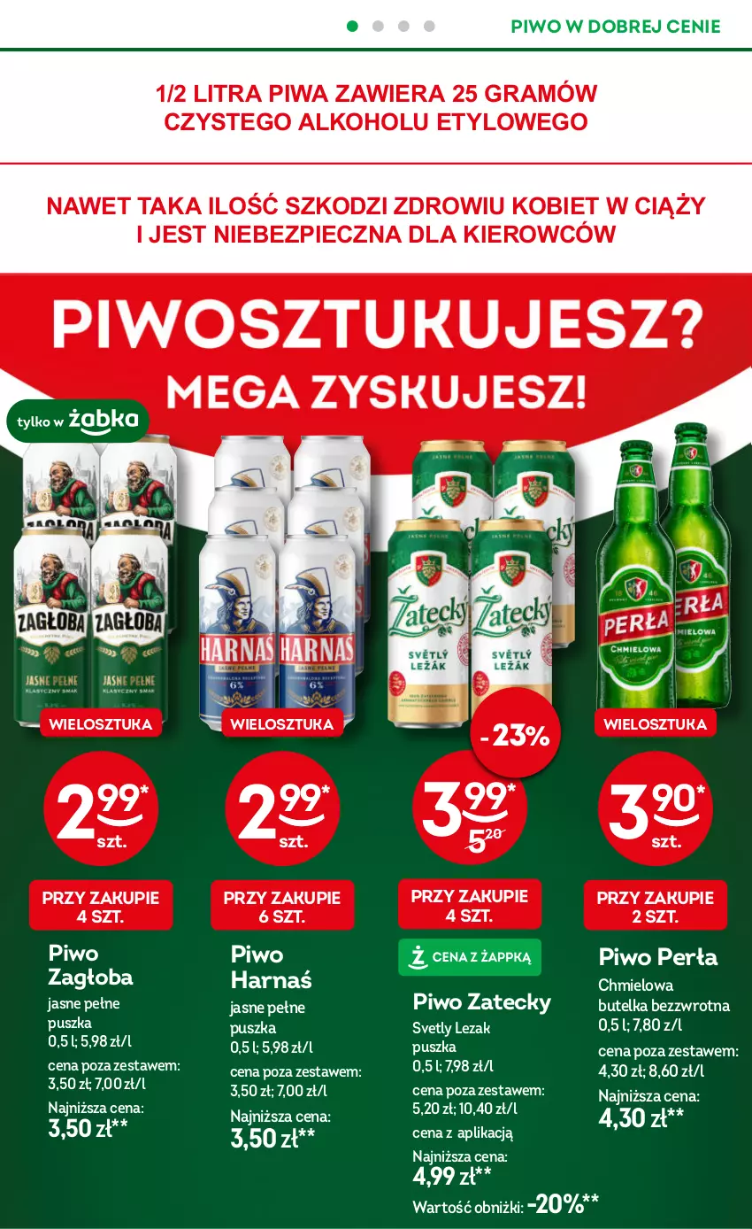 Gazetka promocyjna Żabka - ważna 20.11 do 03.12.2024 - strona 20 - produkty: Gra, Harnaś, Perła, Piec, Piwa, Piwo