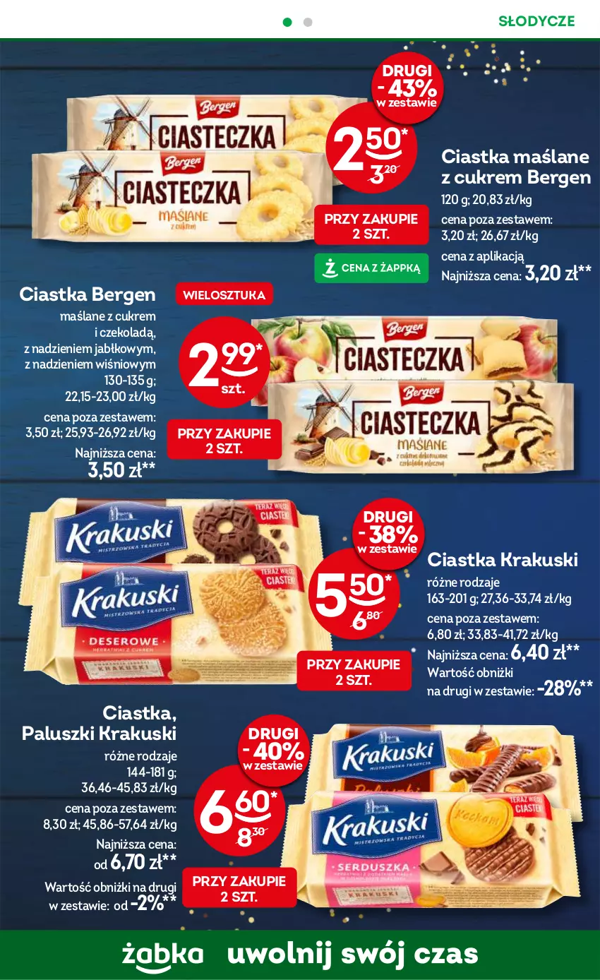 Gazetka promocyjna Żabka - ważna 20.11 do 03.12.2024 - strona 32 - produkty: Ciastka, Krakus, Krakuski