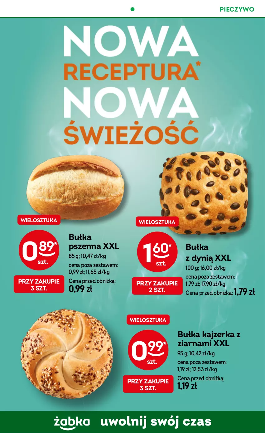 Gazetka promocyjna Żabka - ważna 20.11 do 03.12.2024 - strona 40 - produkty: Bułka, Dynią, Kajzerka, Piec, Pieczywo