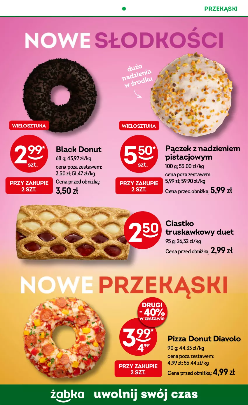 Gazetka promocyjna Żabka - ważna 20.11 do 03.12.2024 - strona 41 - produkty: Donut, Lack, Pączek, Pizza