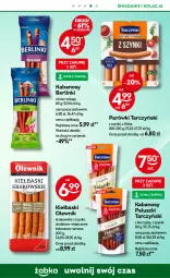 Gazetka promocyjna Żabka - Gazetka - ważna od 03.12 do 03.12.2024 - strona 45 - produkty: Kurczak, Ser, Beko, Parówki, Tarczyński, Kabanos, Olewnik, Berlinki