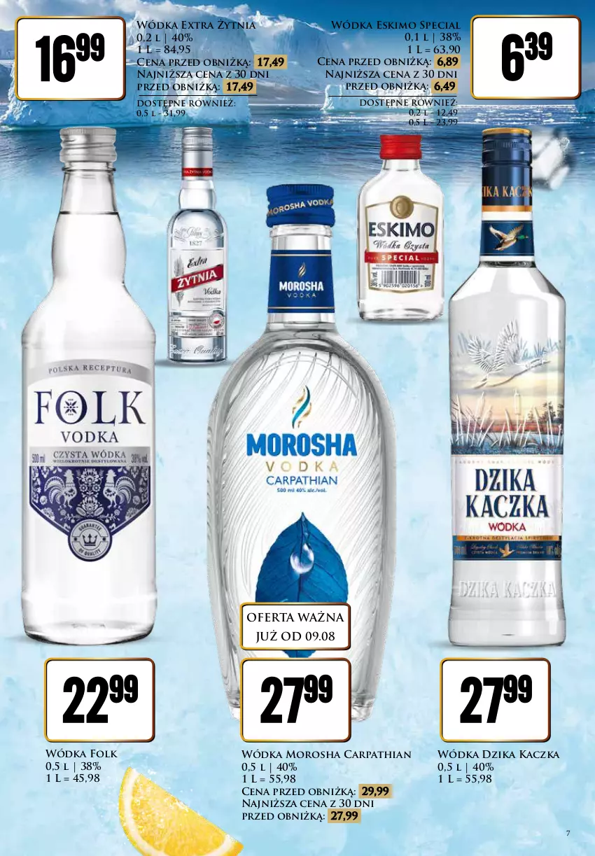 Gazetka promocyjna Dino - Katalog alkoholowy / sierpień 2024 - ważna 09.08 do 17.08.2024 - strona 7 - produkty: Kaczka, Wódka