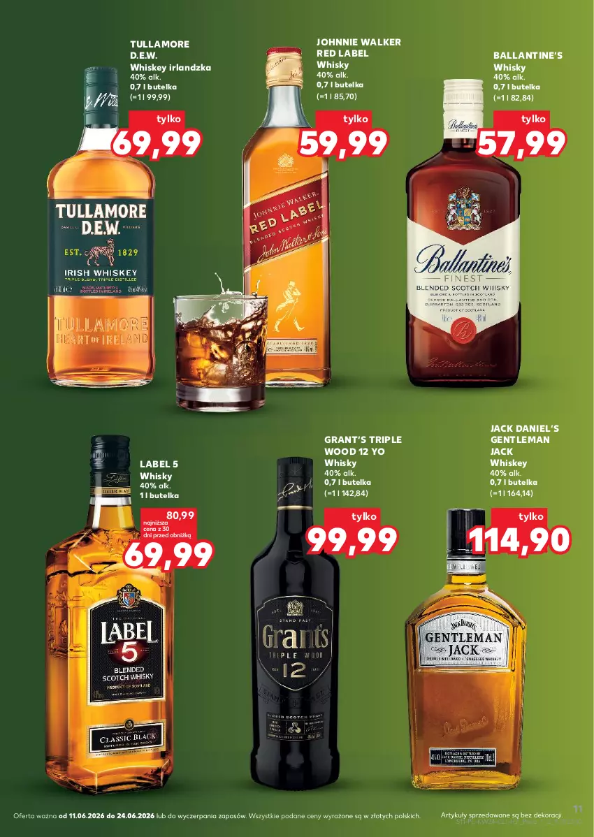 Gazetka promocyjna Kaufland - Barek Kauflandu - ważna 11.06 do 24.06.2026 - strona 11 - produkty: Gra, Johnnie Walker, Whiskey, Whisky