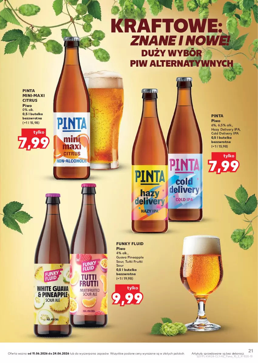 Gazetka promocyjna Kaufland - Barek Kauflandu - ważna 11.06 do 24.06.2026 - strona 21 - produkty: Piwo