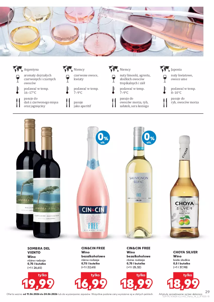 Gazetka promocyjna Kaufland - Barek Kauflandu - ważna 11.06 do 24.06.2026 - strona 29 - produkty: Gres, Nuty, Owoce, Sałat, Ser, Wino, Wino bezalkoholowe, Wino białe