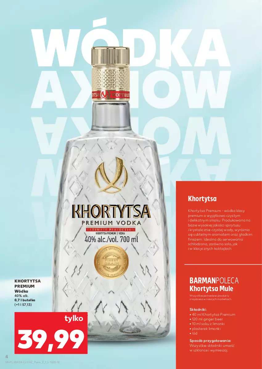Gazetka promocyjna Kaufland - Barek Kauflandu - ważna 11.06 do 24.06.2026 - strona 4 - produkty: Gin, Mule, Ser, Sok, Wódka