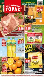Gazetka promocyjna Topaz - Gazetka - Gazetka - ważna od 14.12 do 14.12.2022 - strona 1 - produkty: Kujawski, Lipton, Cappy, Waga, Herbata, Olej, Groszek, Kukurydza