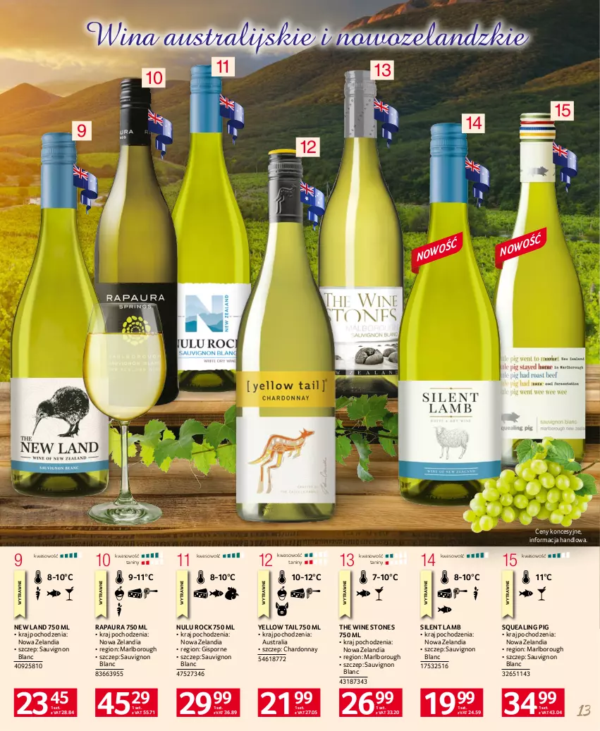 Gazetka promocyjna Selgros - Katalog Wina - ważna 29.06 do 12.07.2023 - strona 13 - produkty: Chardonnay, Por, Sauvignon Blanc