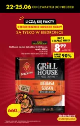 Gazetka promocyjna Biedronka - Gazetka - Biedronka.pl - Gazetka - ważna od 28.06 do 28.06.2023 - strona 5 - produkty: Sok, Sokołów, Cynk, Grill, Kiełbasa, Kiełbasa śląska