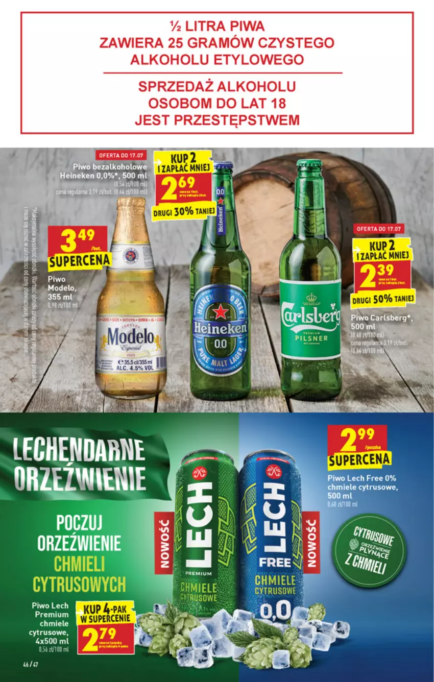 Gazetka promocyjna Biedronka - W tym tygodniu - ważna 15.07 do 21.07.2021 - strona 46 - produkty: Fa, Lech Premium, Piwo