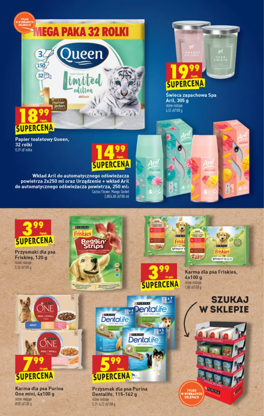 Gazetka promocyjna Biedronka - W tym tygodniu - ważna 15.07 do 21.07.2021 - strona 53 - produkty: Friskies, Papier, Papier toaletowy, Przysmak dla psa, Przysmaki, Pur, Purina, Rolki