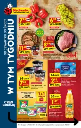 Gazetka promocyjna Biedronka - W tym tygodniu - Gazetka - ważna od 21.07 do 21.07.2021 - strona 1 - produkty: Gra, Szynka wieprzowa, , Lody, Szynka, Smycz, Winogrona, Wino, Grill, Orka
