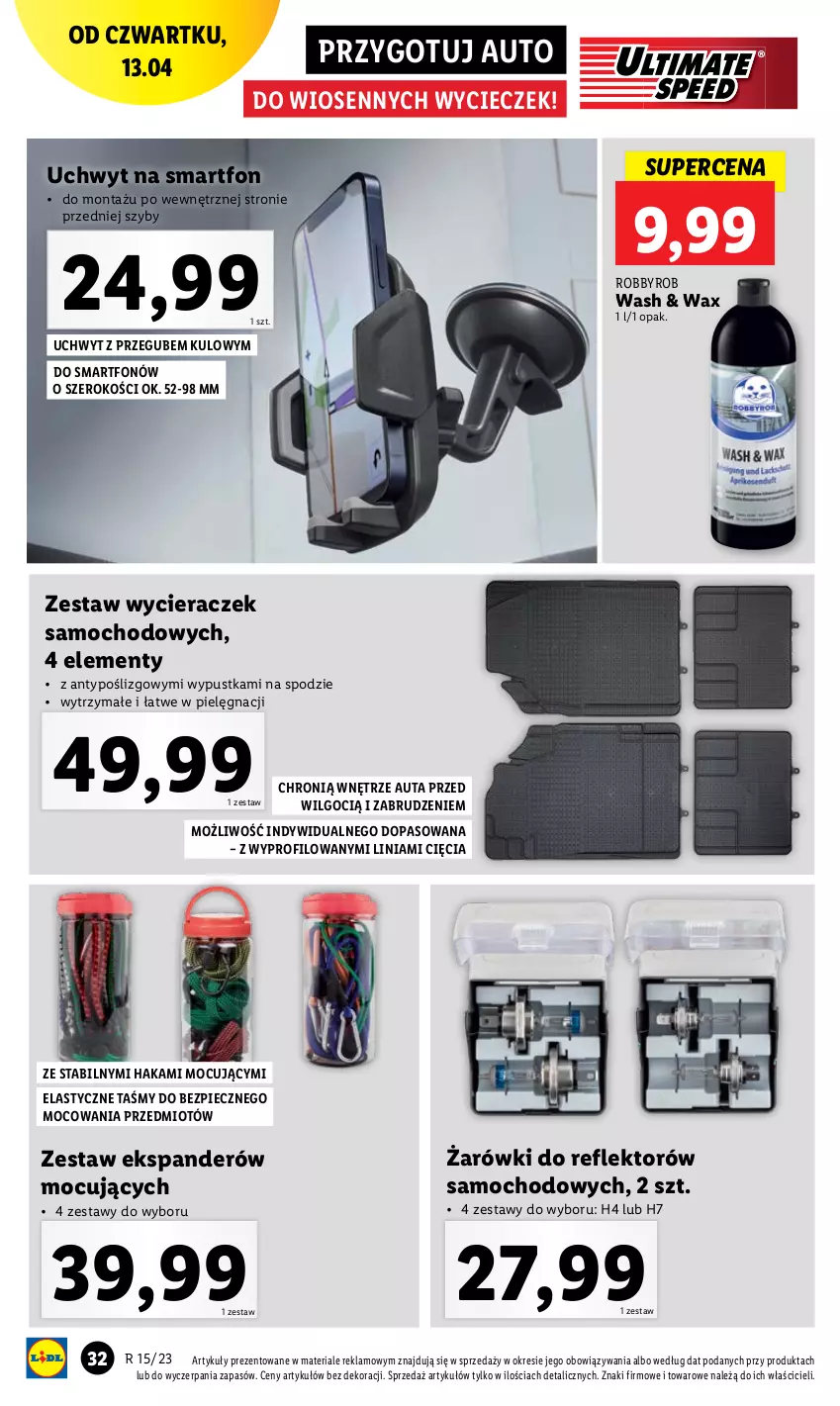 Gazetka promocyjna Lidl - GAZETKA - ważna 11.04 do 15.04.2023 - strona 38 - produkty: Ekspander, LG, Piec, Reflektor, Smartfon