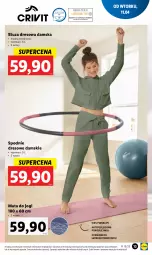 Gazetka promocyjna Lidl - GAZETKA - Gazetka - ważna od 15.04 do 15.04.2023 - strona 15 - produkty: Por, Mata do jogi, Tran, Dres, Sport, Spodnie, Bluza, Spodnie dresowe, Bluza dresowa