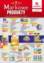 Gazetka promocyjna Selgros - Katalog Markowe Produkty - Gazetka - ważna od 09.08 do 09.08.2023 - strona 1 - produkty: Ser topiony, Serek wiejski, Top, Ser, Brie, Serek kanapkowy, Sałat, Serek, Camembert, Gouda, Almette