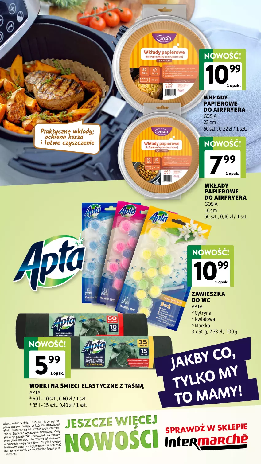 Gazetka promocyjna Intermarche - Katalog Nowości - ważna 08.04 do 30.04.2026 - strona 12 - produkty: Kosz, Papier, Worki na śmiec, Worki na śmieci, Zawieszka do wc