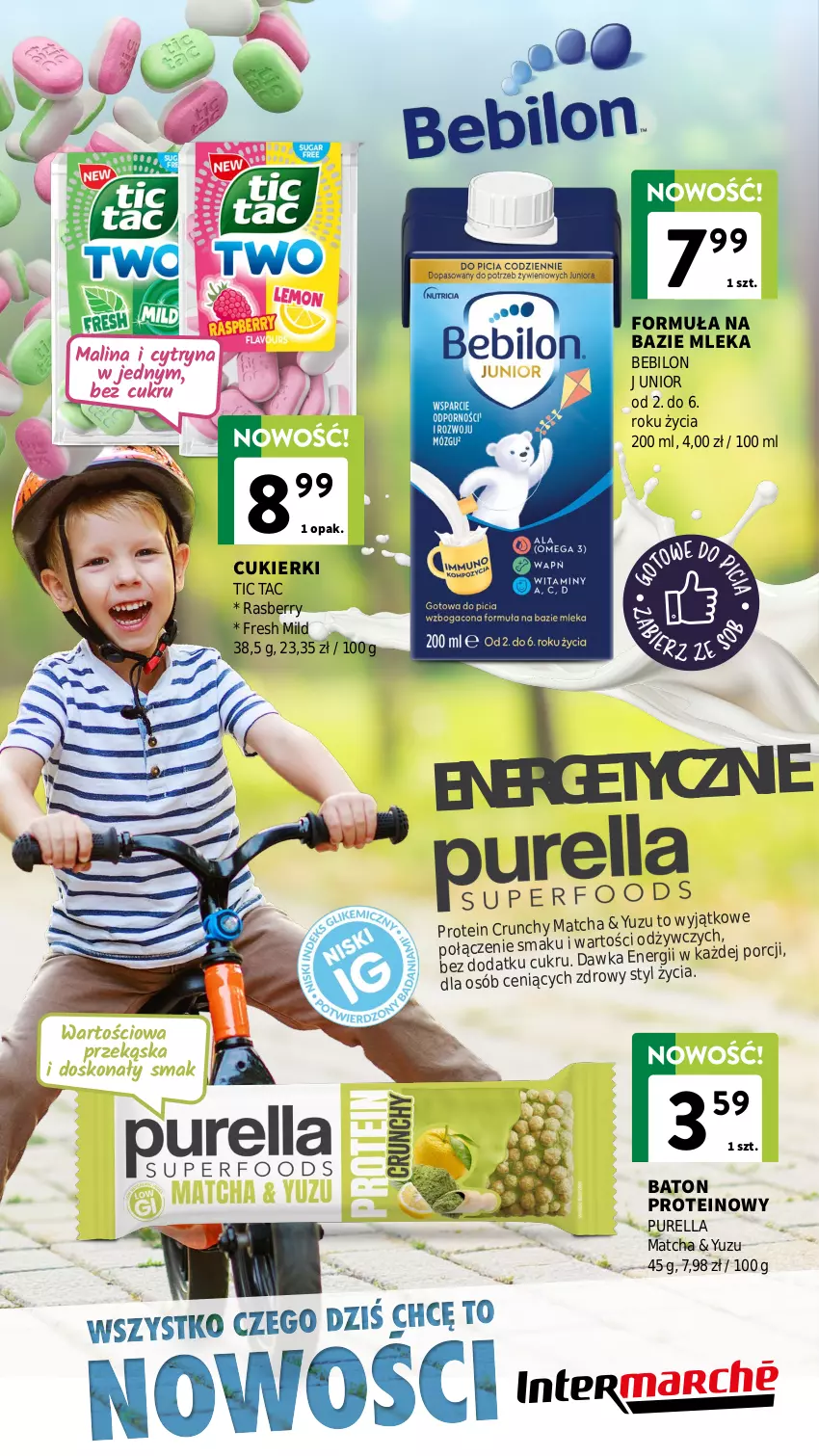 Gazetka promocyjna Intermarche - Katalog Nowości - ważna 08.04 do 30.04.2026 - strona 4 - produkty: Baton, BEBILON, Cukier, Cukierki, Pur
