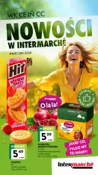 Gazetka promocyjna Intermarche - Katalog Nowości - Gazetka - ważna od 30.04 do 30.04.2026 - strona 1 - produkty: Ciastka, Gra, Granat, Truskawki, Cień