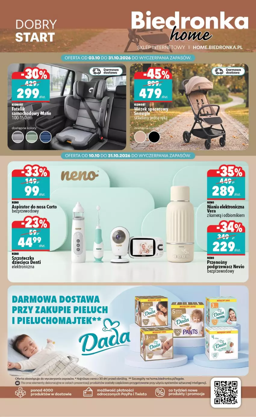 Gazetka promocyjna Biedronka - Biedronka Home - ważna 10.10 do 17.10.2026 - strona 3 - produkty: Dzieci, Intel, Szczoteczka