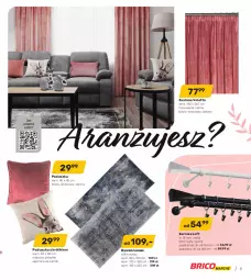 Gazetka promocyjna Bricomarche - Gazetka - Gazetka - ważna od 02.04 do 02.04.2022 - strona 5 - produkty: Królik, Zasłona, Karnisz, Poduszka, Dywan