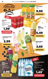 Gazetka promocyjna Netto - Gazetka spożywcza 28.04-4.05 - Gazetka - ważna od 04.05 do 04.05.2022 - strona 10 - produkty: Sok, Por, Lemoniada, Coca-Cola, Schweppes, Hellena, Tymbark, Napój niegazowany, Woda, Napój