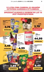 Gazetka promocyjna Netto - Gazetka spożywcza 28.04-4.05 - Gazetka - ważna od 04.05 do 04.05.2022 - strona 9 - produkty: Piwa, Piwo, Ser, Por, Gra, Chipsy, Chrupki, Warka, Radler, Grill, Lay’s