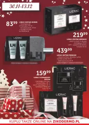 Gazetka promocyjna Ziko - Gazetka Ziko Dermo - Gazetka - ważna od 13.12 do 13.12.2023 - strona 12 - produkty: Ser, Rum, Lierac, Serum, Krem pod oczy, Krem na dzień, Kosmetyczka