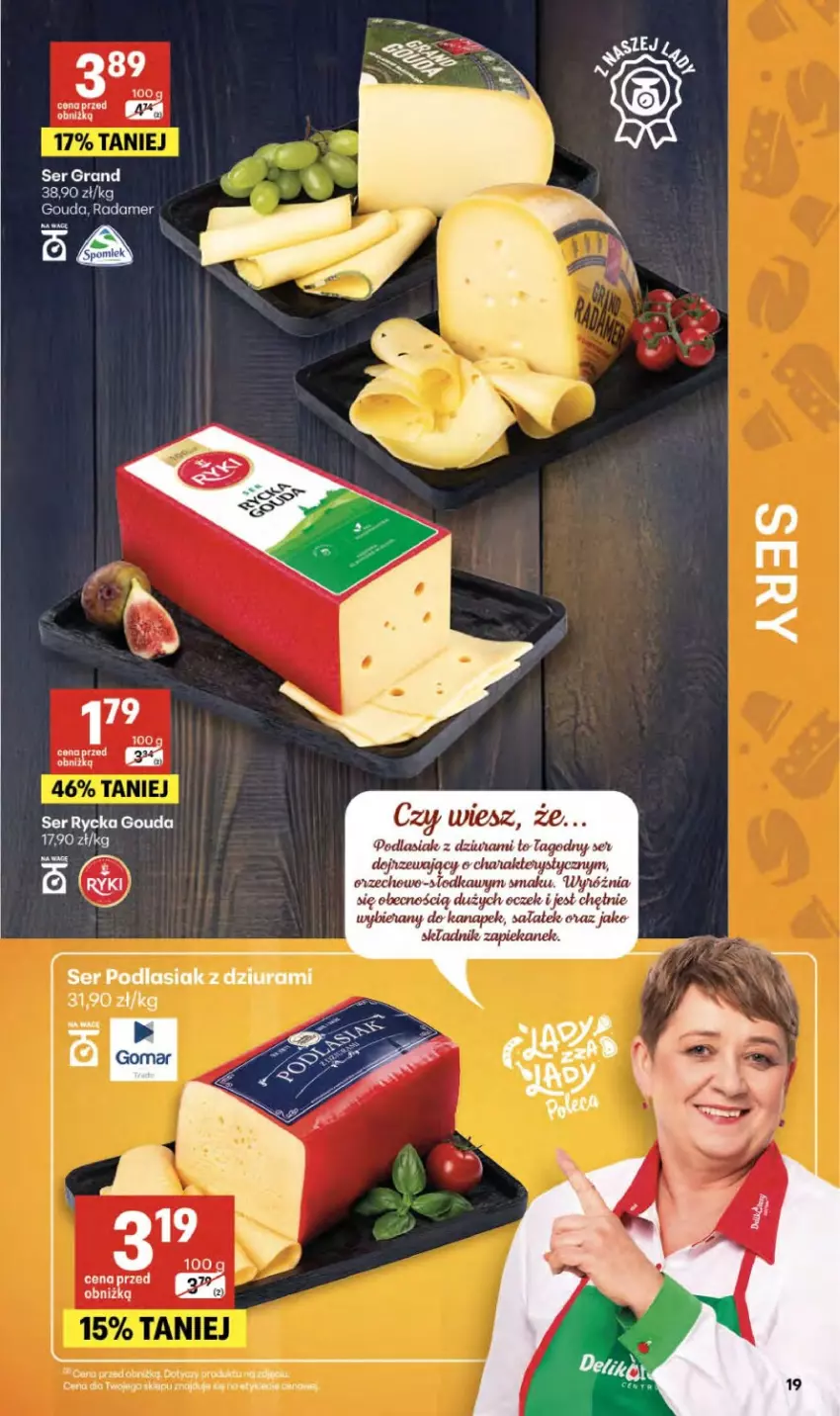 Gazetka promocyjna Delikatesy Centrum - Franczyza DC27 Czwartek - ważna 02.07 do 08.07.2026 - strona 19 - produkty: Gouda, Gra, LEGO, Radamer, Ser