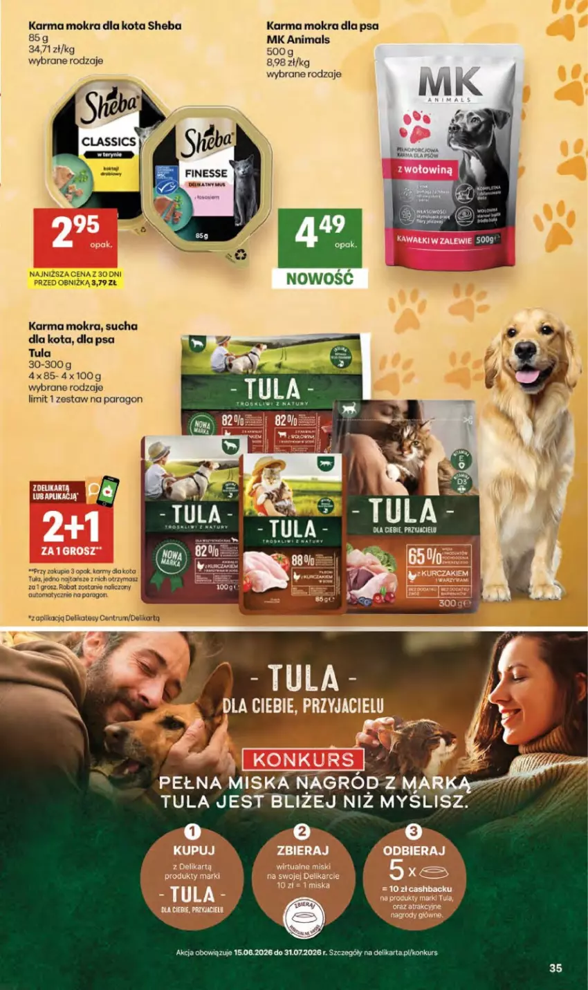 Gazetka promocyjna Delikatesy Centrum - Franczyza DC27 Czwartek - ważna 02.07 do 08.07.2026 - strona 35 - produkty: Rum, Sheba