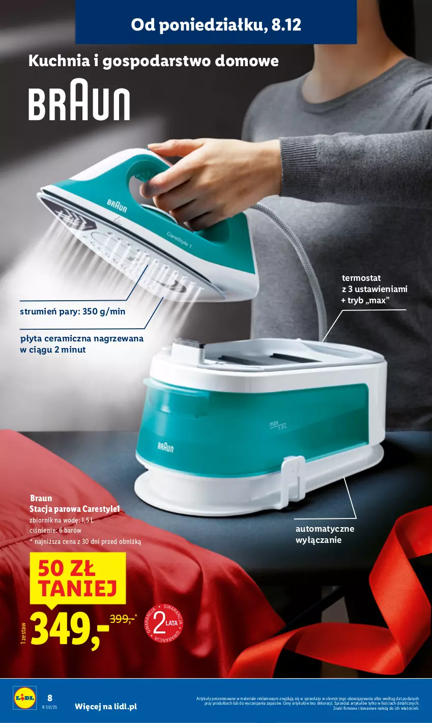 Gazetka promocyjna Lidl - GAZETKA - ważna 08.12 do 14.12.2025 - strona 10 - produkty: Braun, Kuchnia, Płyta, Rum, Termos