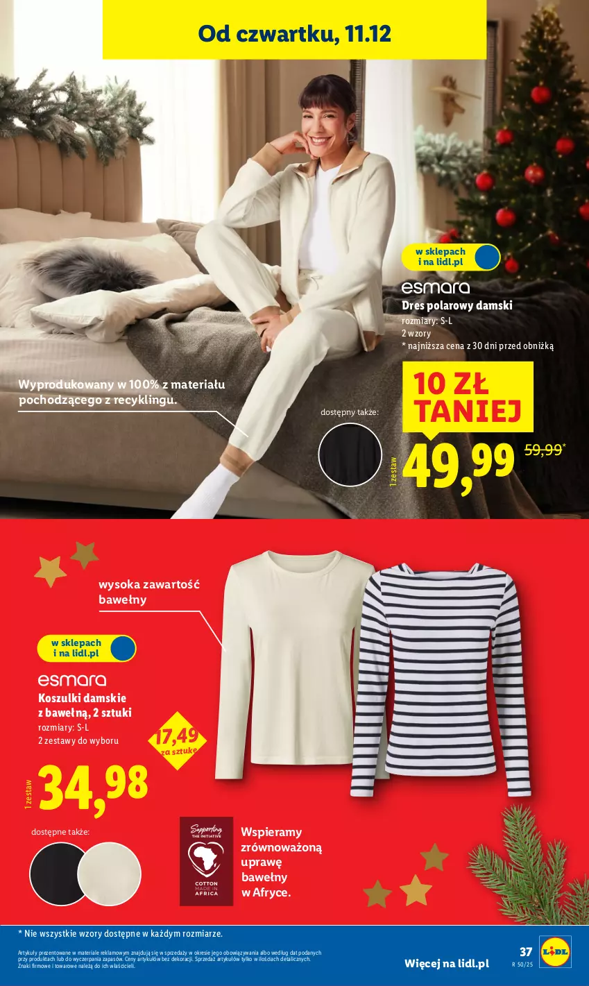 Gazetka promocyjna Lidl - GAZETKA - ważna 08.12 do 14.12.2025 - strona 45 - produkty: Dres, Kosz, Sok