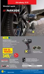 Gazetka promocyjna Lidl - GAZETKA - Gazetka - ważna od 14.12 do 14.12.2025 - strona 48 - produkty: Parkside, Ser, Walizka, Monitor, Ogród, Klucz udarowy, Akumulator