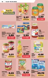 Gazetka promocyjna Netto - Gazetka spożywcza - Gazetka - ważna od 19.02 do 19.02.2022 - strona 16 - produkty: HiPP, Sok, Ser, Ryż, Mus, Gerber, Mleko modyfikowane, BoboVita, Serek, Tonik, Baton, Owoce, Kubuś, Deser, Woda, Nestlé, Mleko, BEBILON